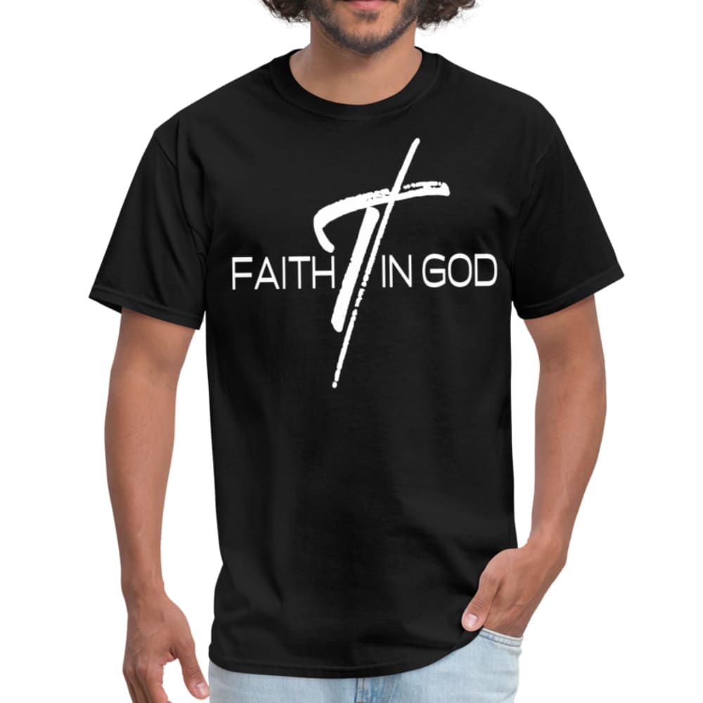 Mens Graphic T-Shirt - Faith in God Tee