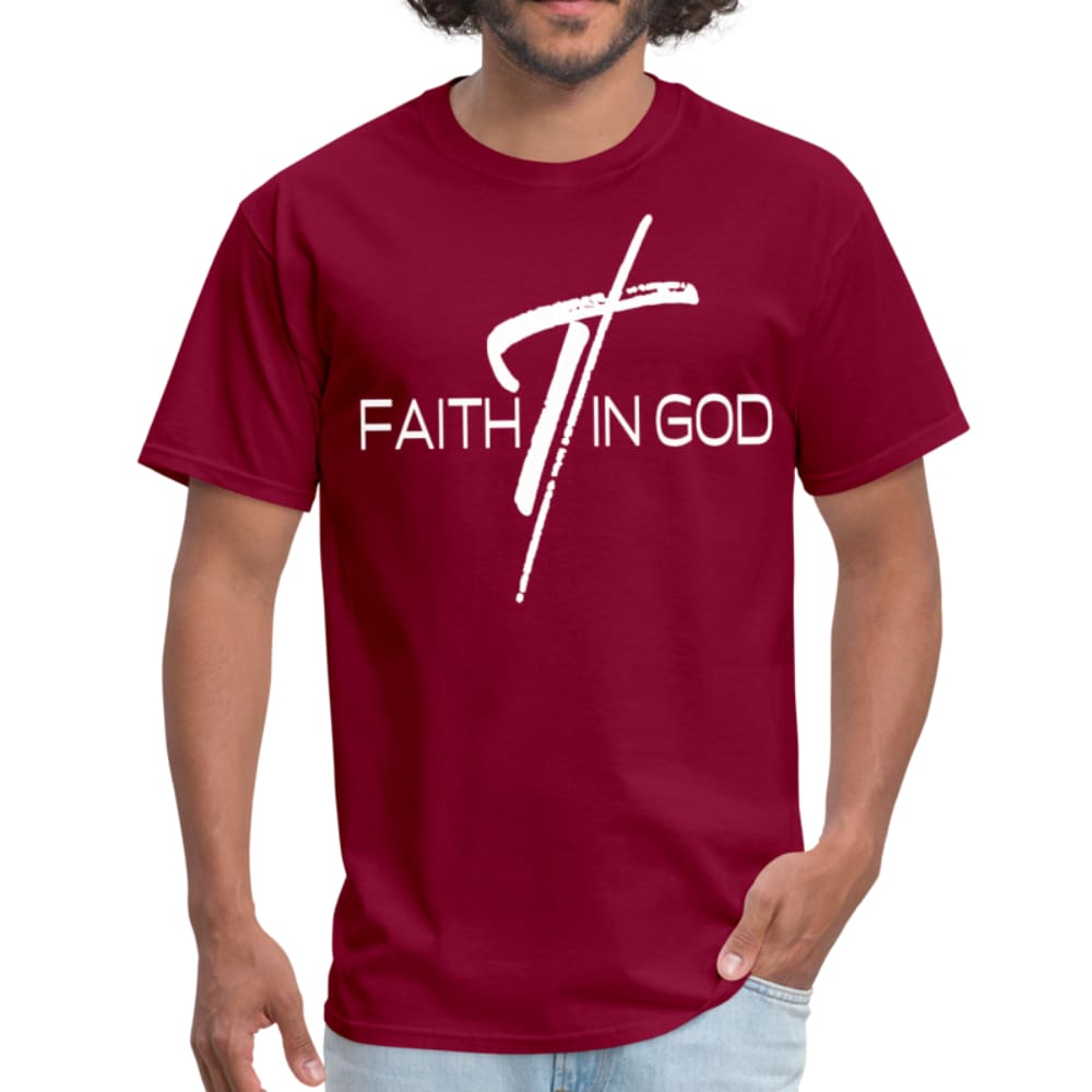 Mens Graphic T-Shirt - Faith in God Tee